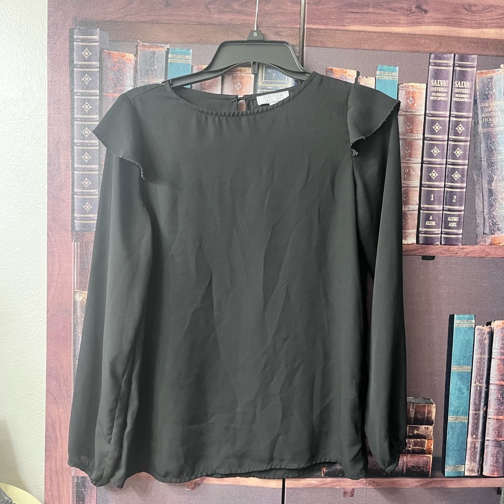 Chic Black Women's Blouse